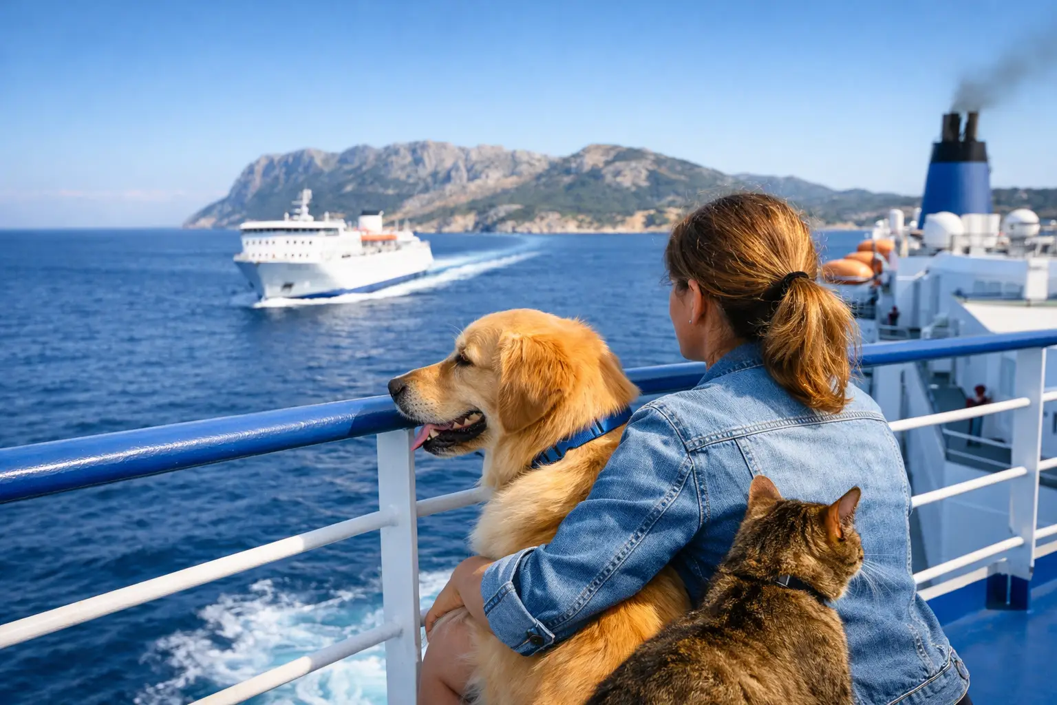 Traghetti Sardegna con animali domestici