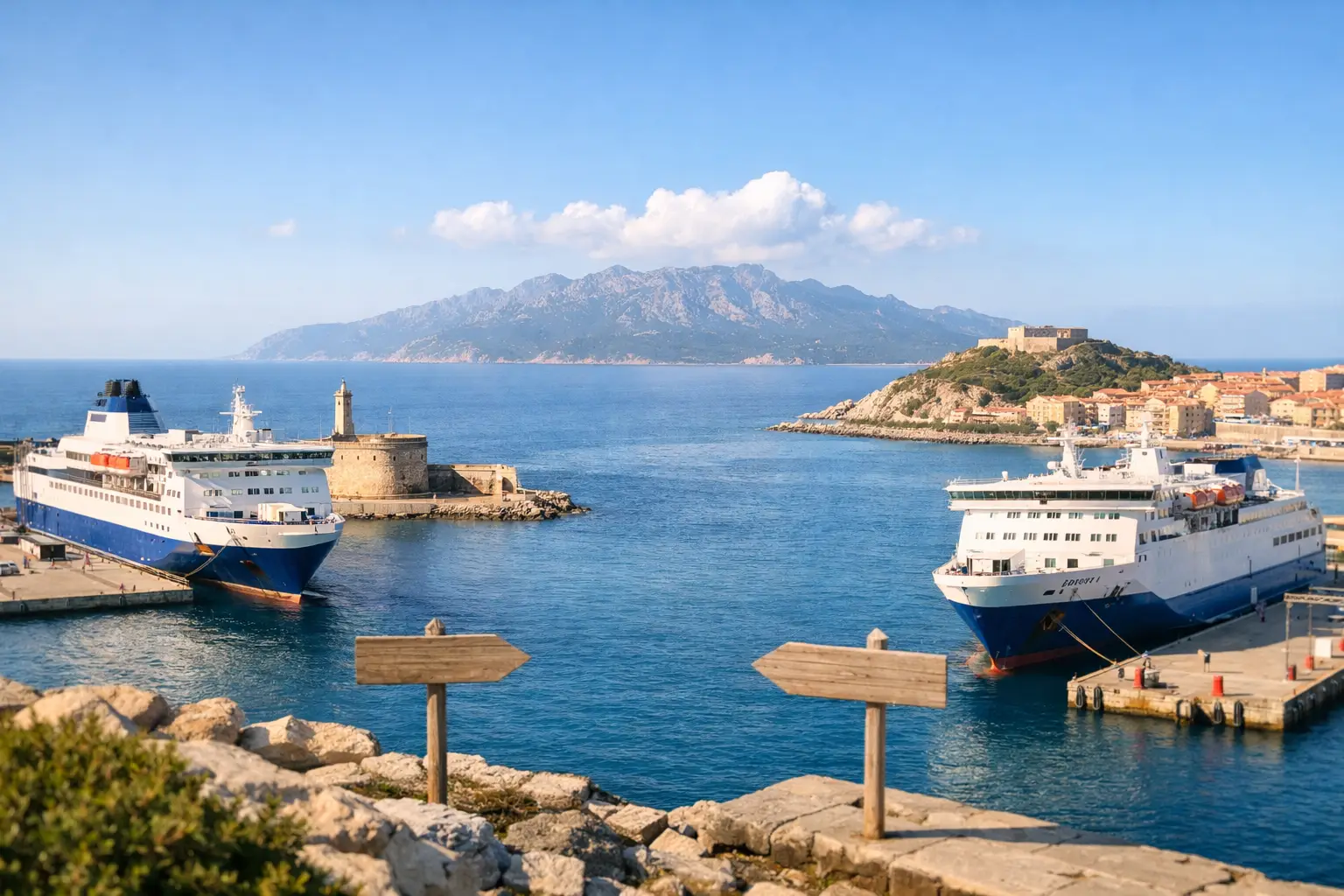 Civitavecchia o Piombino per la Sardegna?