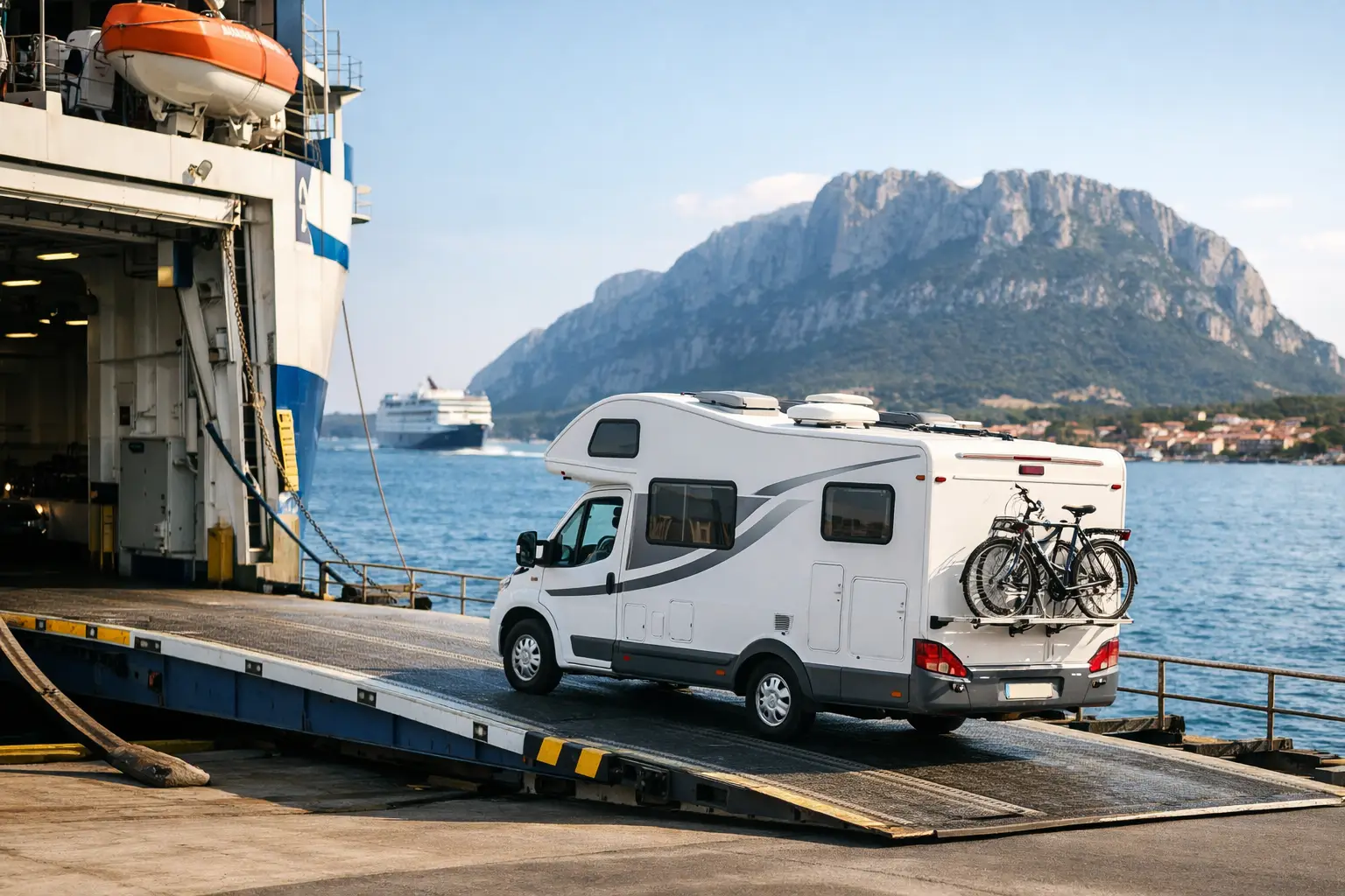 Come imbarcare il camper per la Sardegna