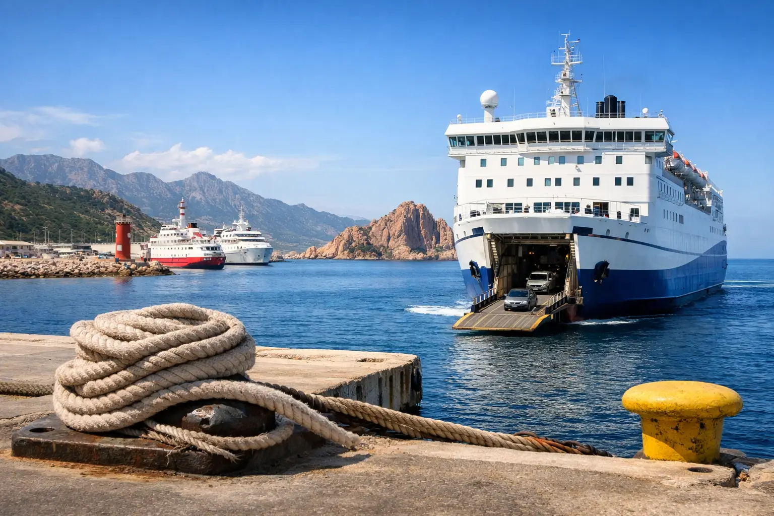 Porto di Arbatax: traghetti, rotte e imbarco