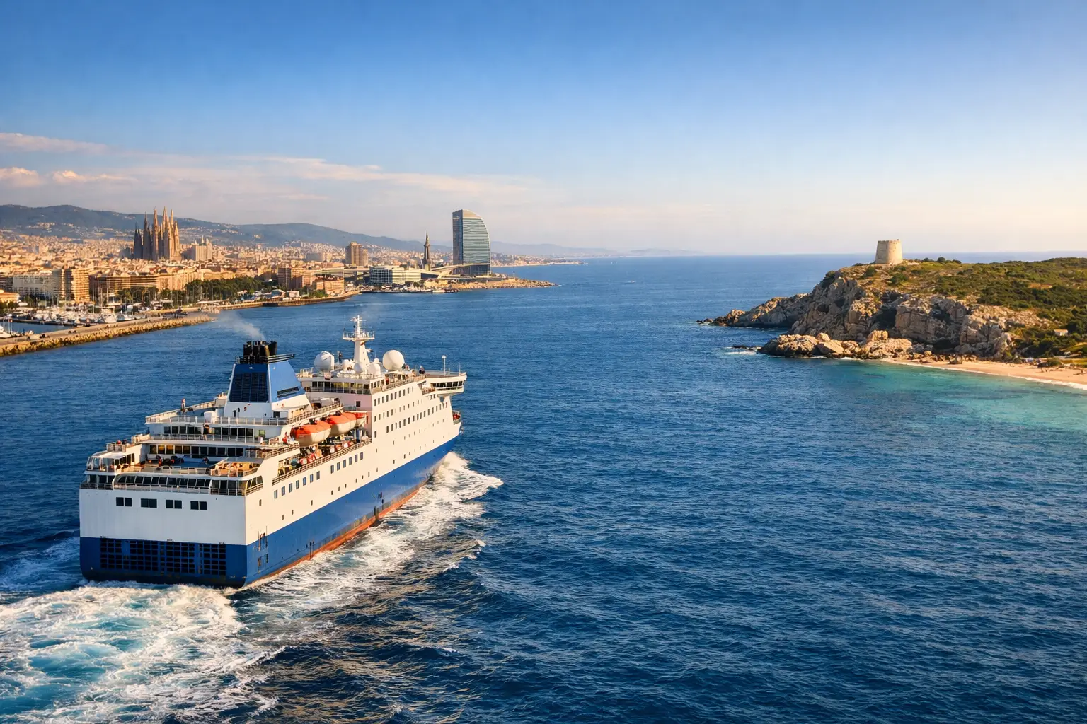 Traghetti Sardegna da Barcellona per Porto Torres