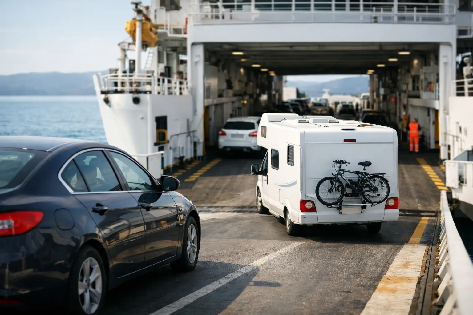 Traghetto auto o camper: quale conviene?