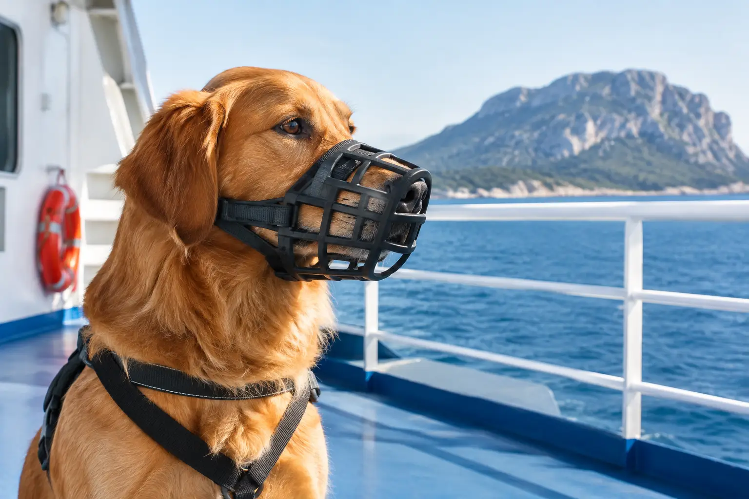 Animali traghetto Sardegna: museruola obbligatoria?