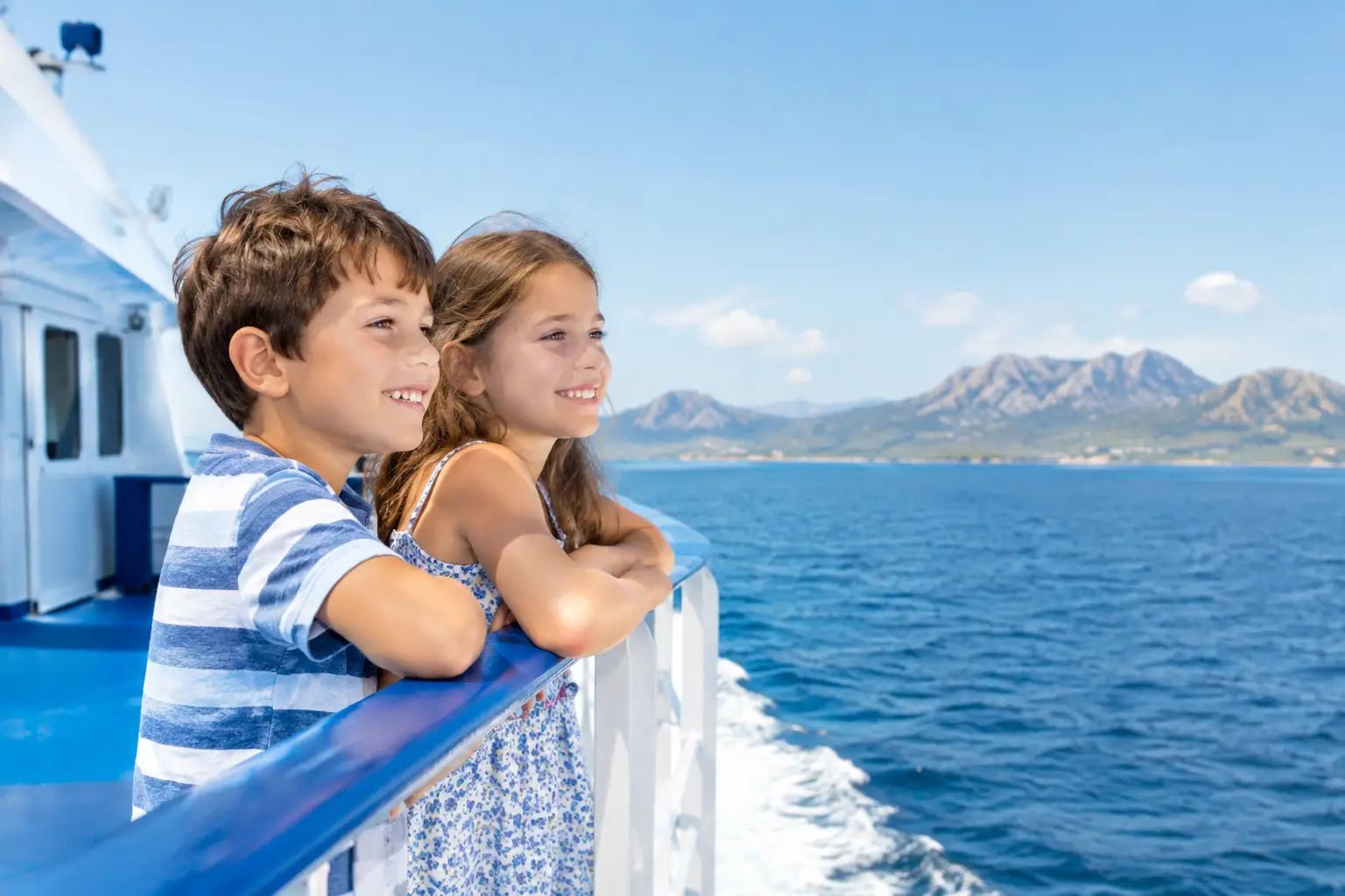 Bambini in traghetto Sardegna con biglietto ridotto