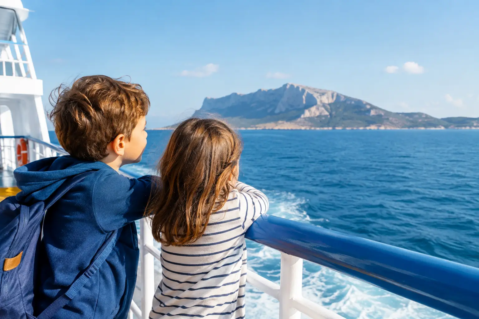 Servizi traghetto per bambini per la Sardegna